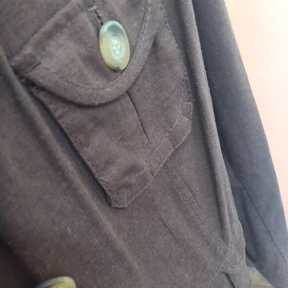 linen- look blazer - Picture 3 of 6